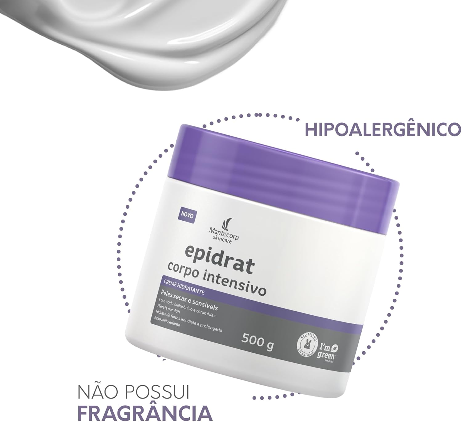 Creme Hidratante Epidrat Corporal Intensivo - 500g - Image 4
