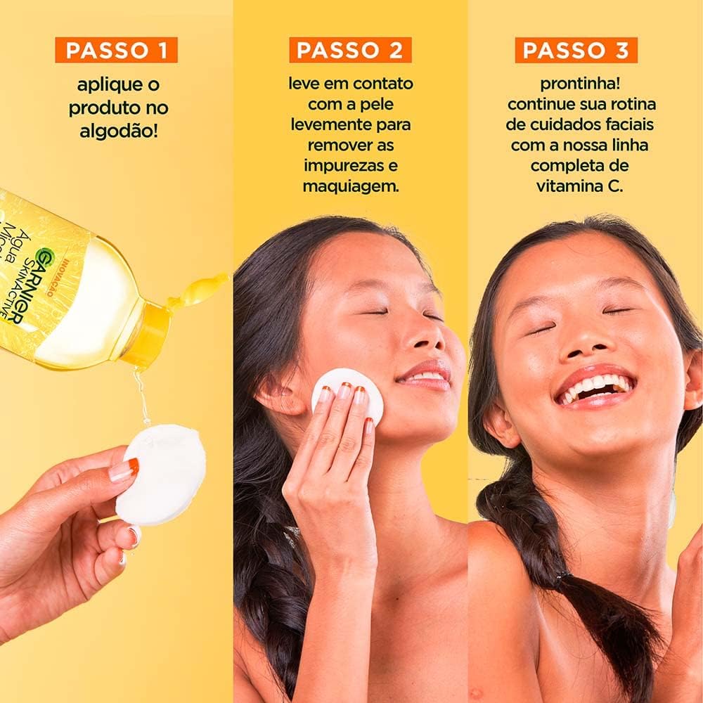 Garnier SkinActive, Água Micelar Antioleosidade com Vitamina C, 400ml - Image 6