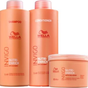 Kit Wella Professionals Invigo Nutri-Enrich Salon Trio (3 Produtos)