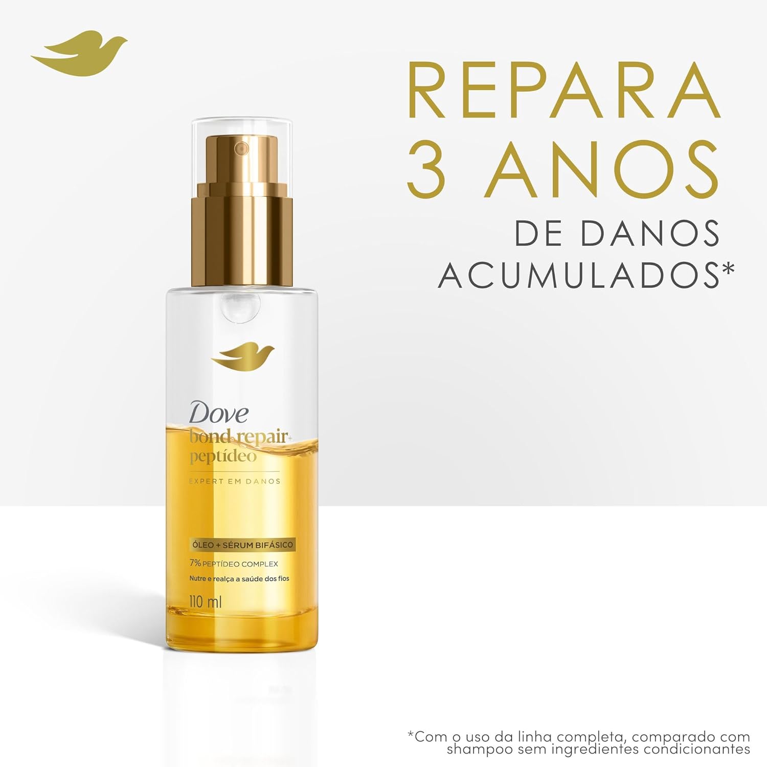 Dove Óleo + Sérum Bifásico Bond Intense Repair 110 ml - Image 5