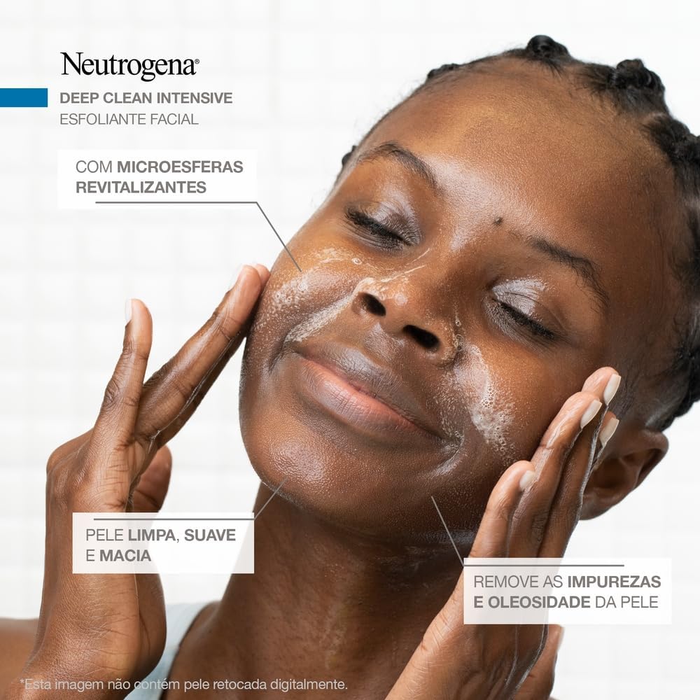 Neutrogena Gel Esfoliante Facial Deep Clean Intensive,100g - Image 5