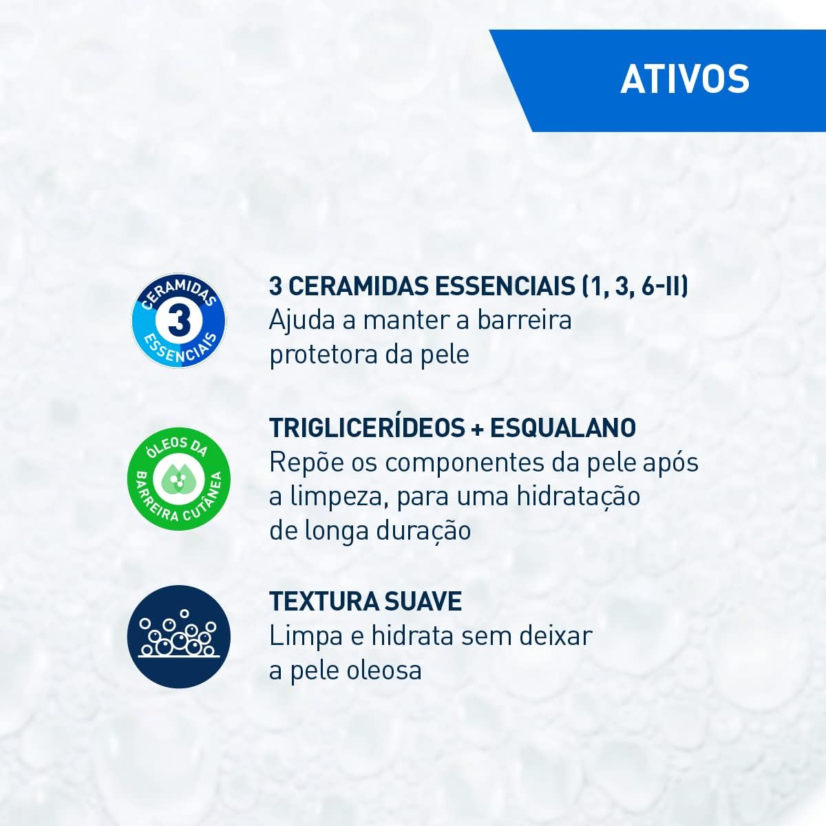CeraVe, Óleo de Limpeza Hidratante, com triglicerídeo e esqualeno 236ml - Image 6