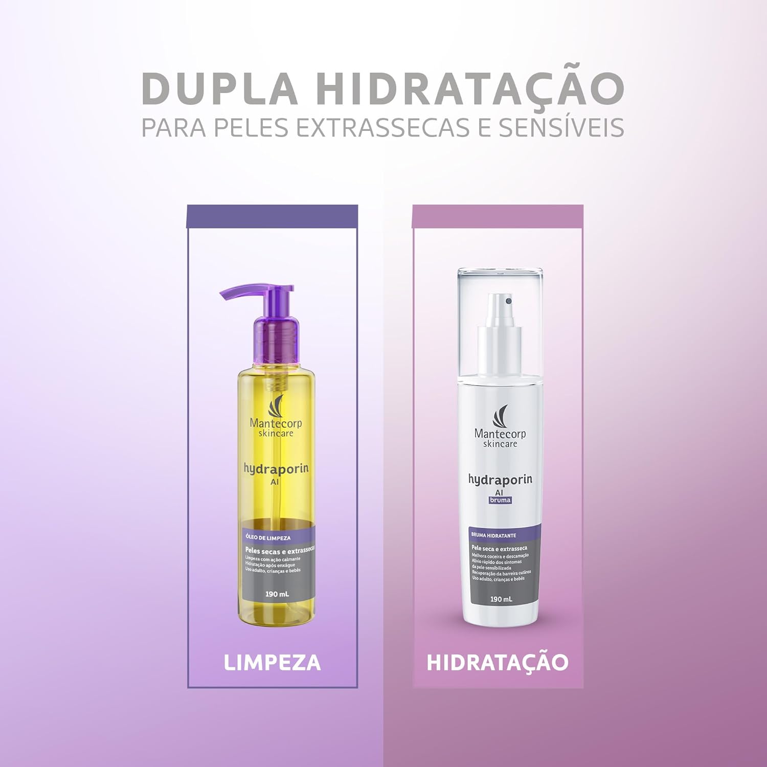 MANTECORP - Óleo de Limpeza Hydraporin AI - 190ml - Image 3