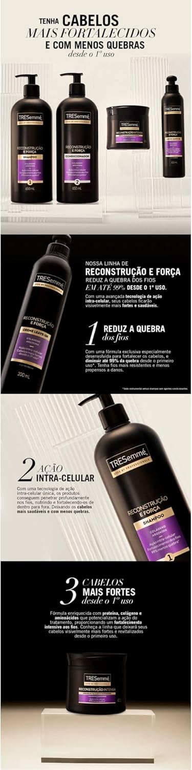 TRESemmé Reconstrução e Força Shampoo 650 ML - Image 6