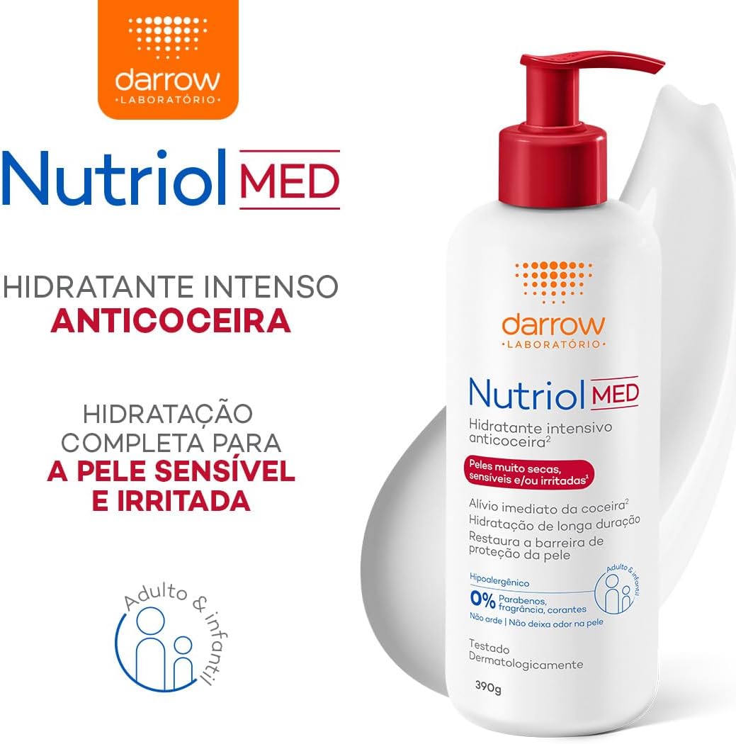 Darrow Nutriol Med Loção Hidratante 390g - Image 5