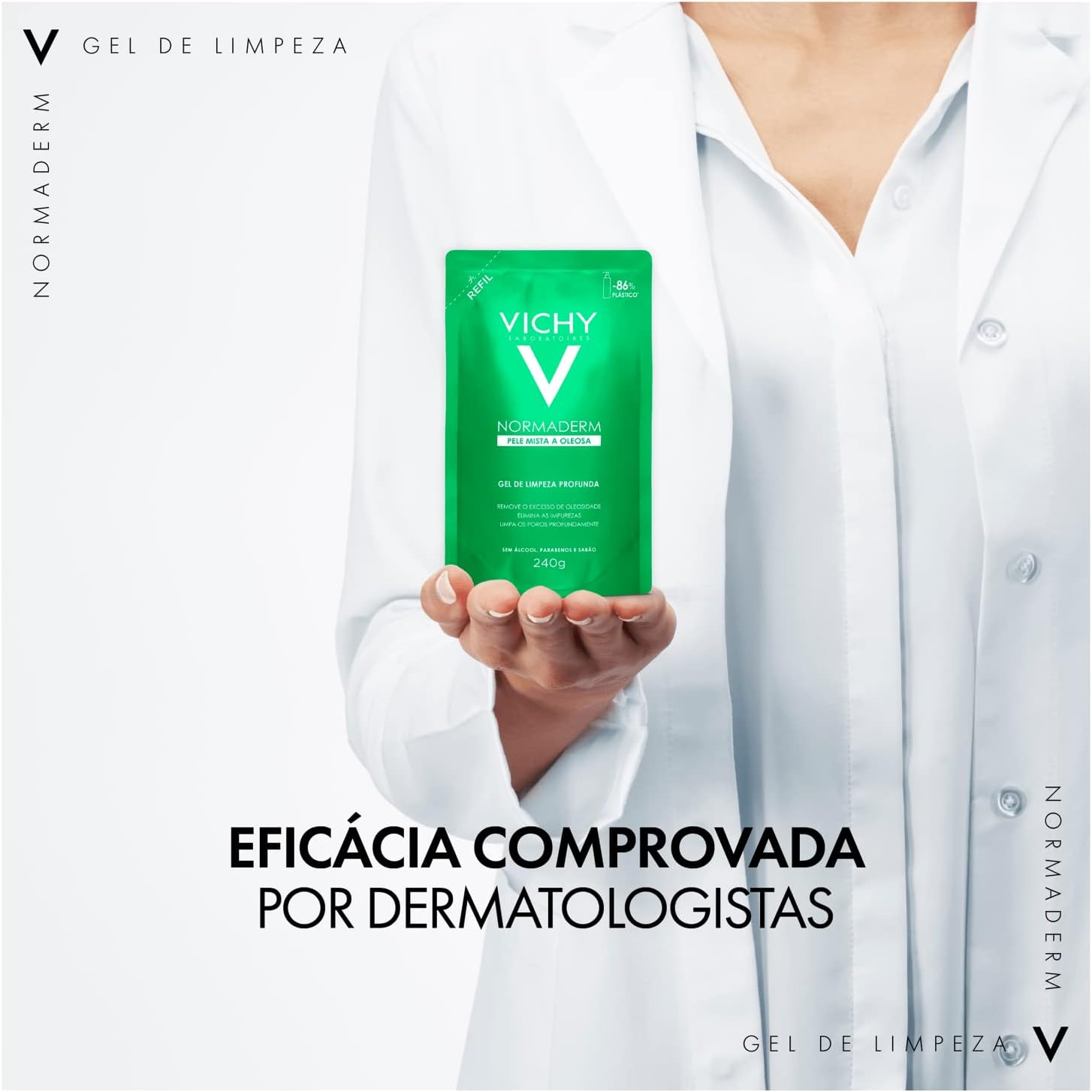 Vichy Normaderm Gel de Limpeza Profunda, com Ácido Glicólico e Salicílico, 300g - Image 13