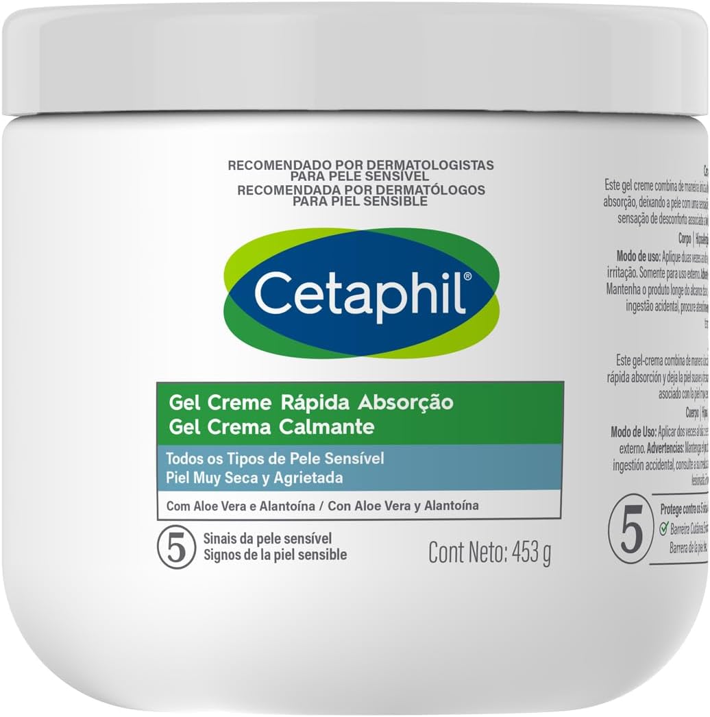 Cetaphil Gel Creme Rápida Absorção Com Aloe Vera 226/453g - Image 10