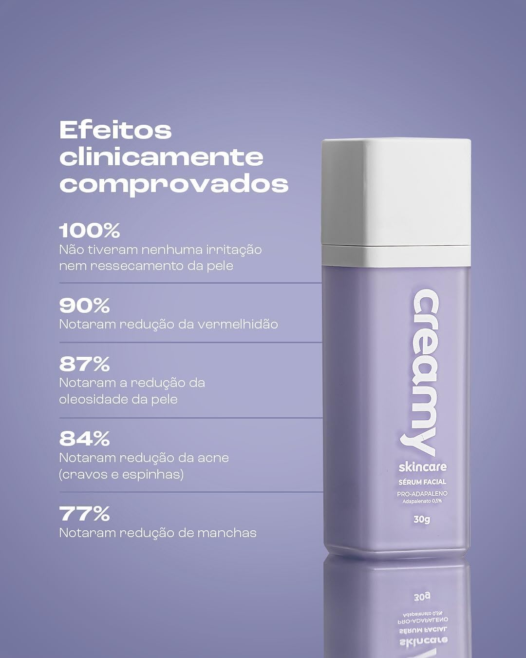 Creamy Skincare Sérum Facial Adapalenato (30g) - Image 3