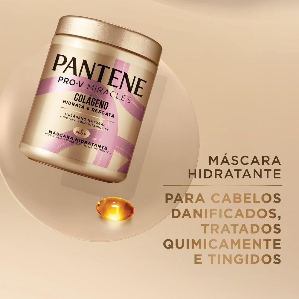 Pantene Máscara de Nutrição e Hidratação para Cabelo, 550ml - Image 3