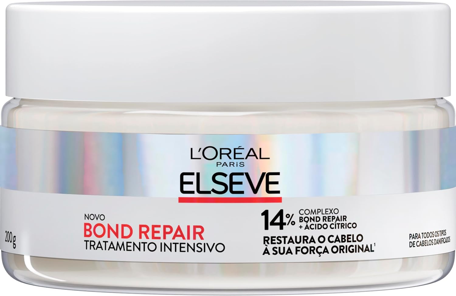 L'Oréal Paris Elseve Bond Repair Máscara de Tratamento Intensivo, 200g