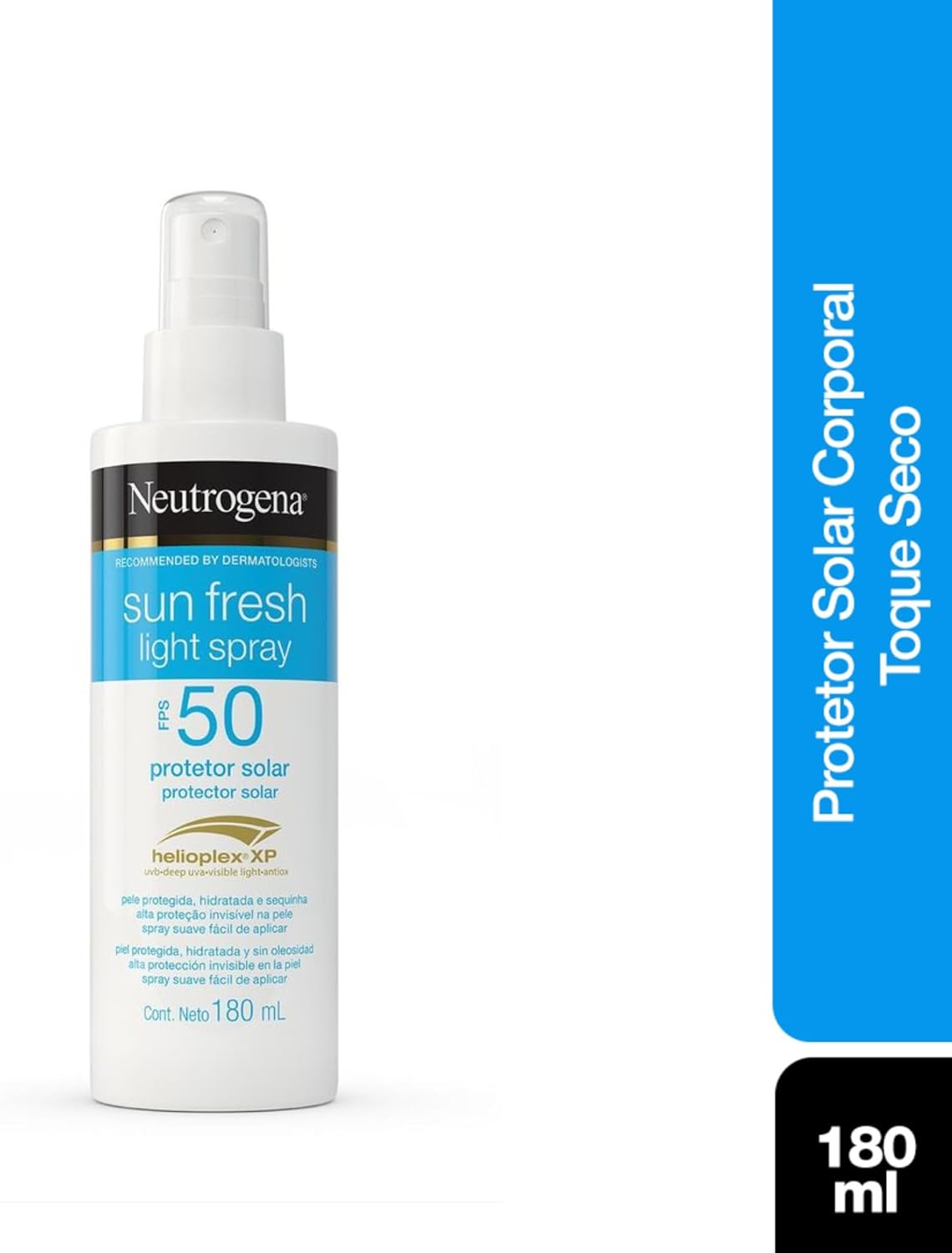 Neutrogena Protetor Solar Corporal Spray FPS 50,180ml - Image 2