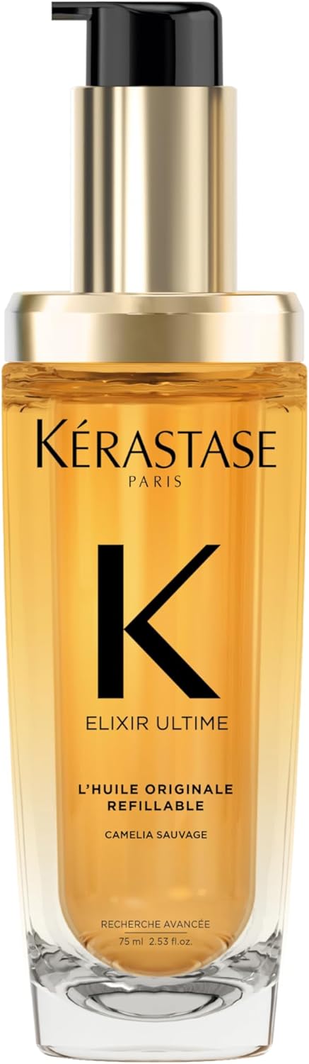 Kérastase Elixir Ultime L'Huile Originale, Óleo Capilar Nutrição Profunda, 75ml