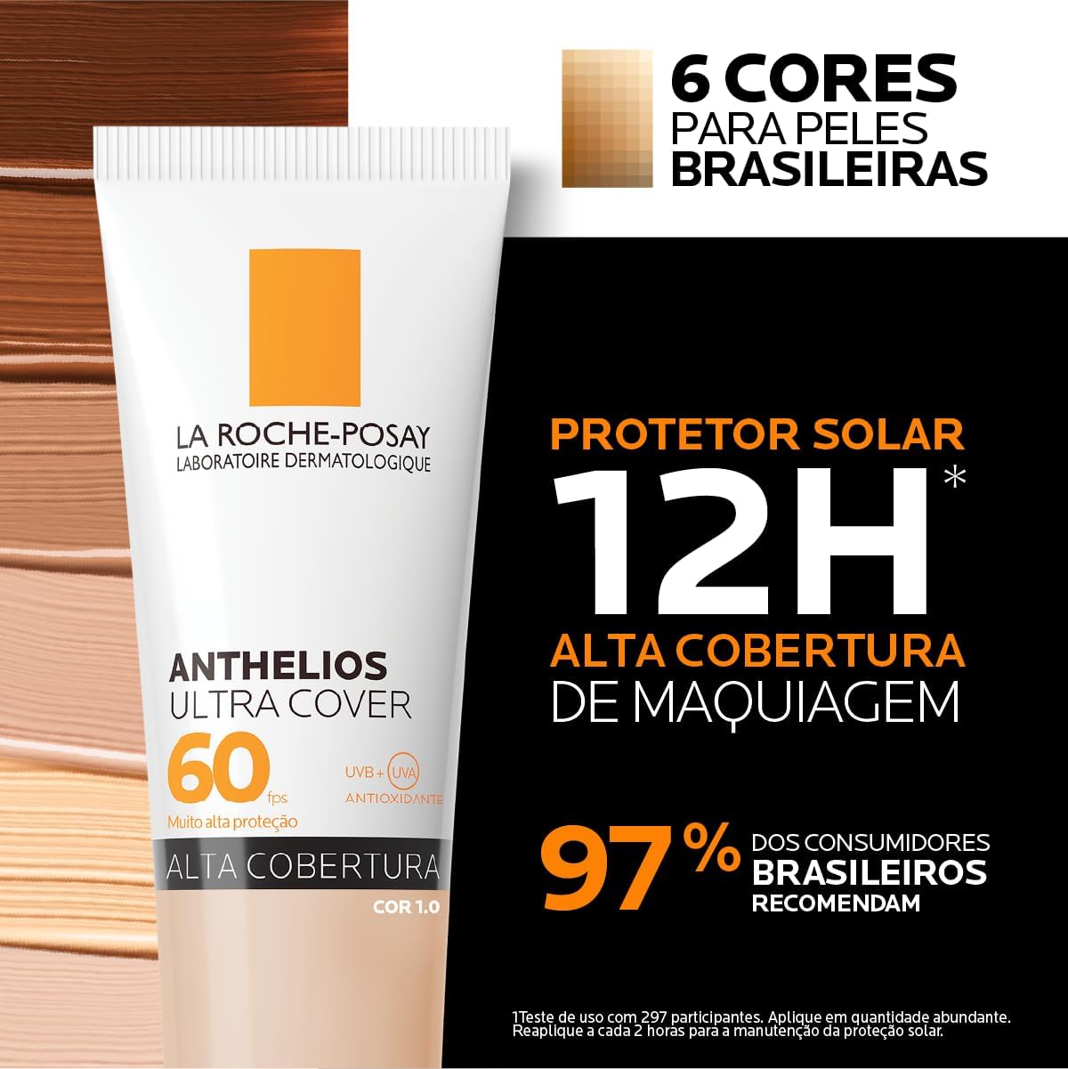 La Roche-Posay, Ultra Cover, Protetor Solar com Cor, FPS60, 30g - Image 4