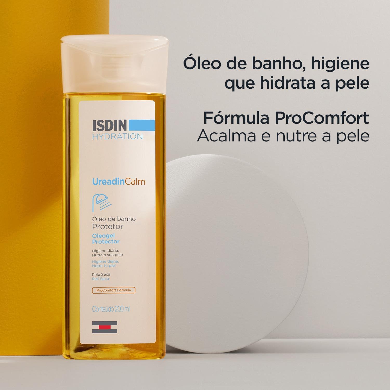 ISDIN Óleo de Banho Ureadin Calm OleoGel - 200ml - Image 2
