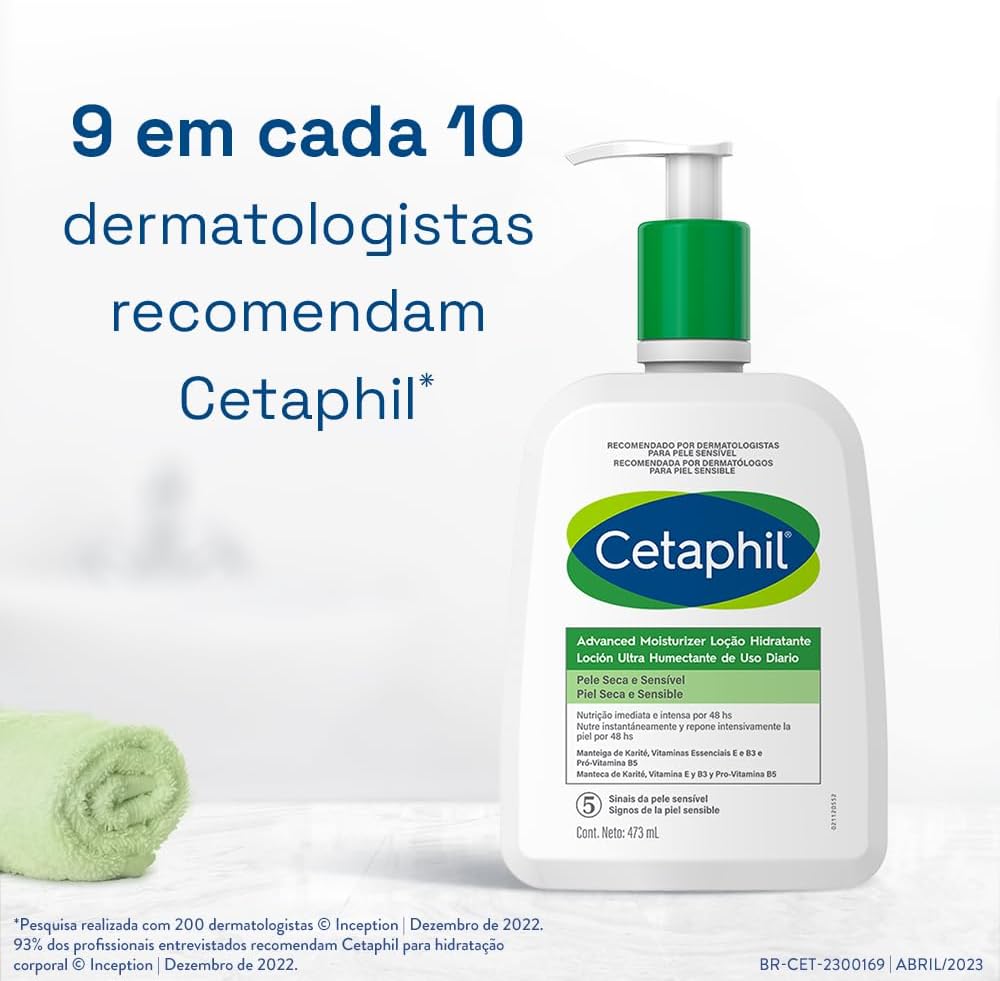 Cetaphil Loção Hidratante Advanced 473g - Image 8