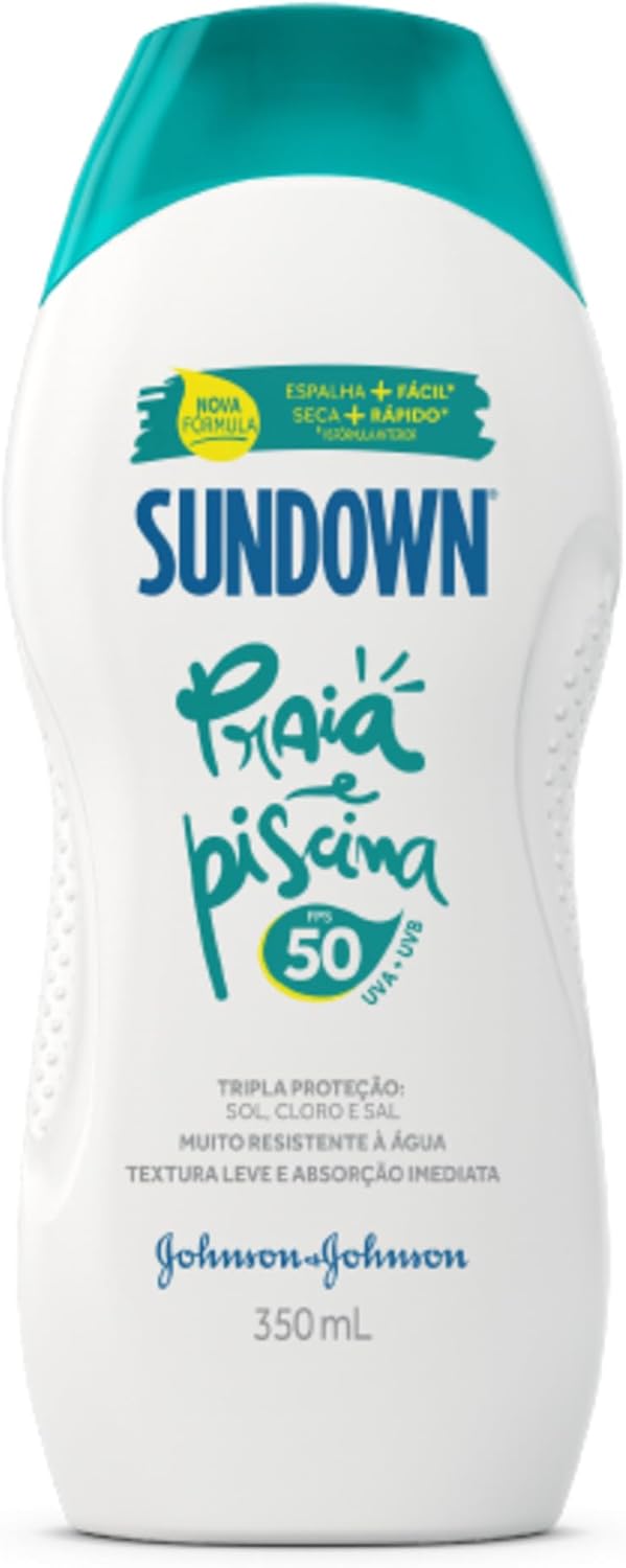 Sundown Protetor Solar Corpo e Rosto Praia e Piscina FPS 50, 120ml, 200ml e 350ml - Image 6