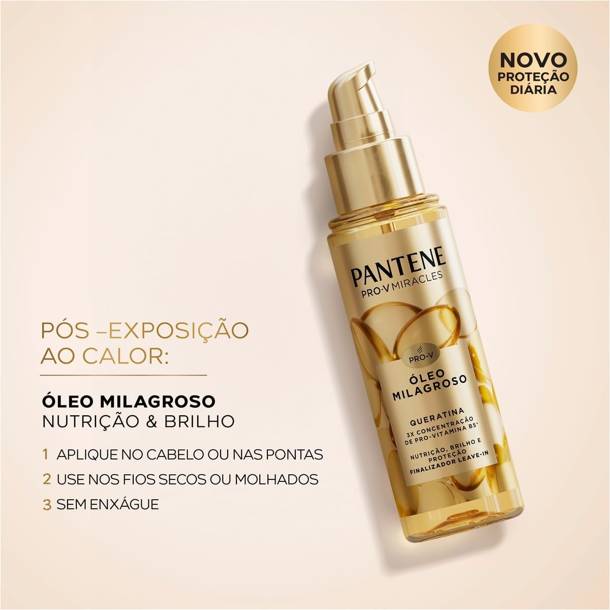 Pantene Pro-v Miracles Queratina Óleo Capilar Milagroso 95ml - Image 6