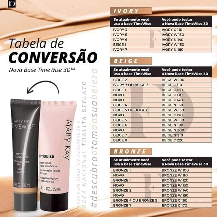 Base liquida matte Timewise® 3D Mary kay - 30ml (Beige W160) - Image 4