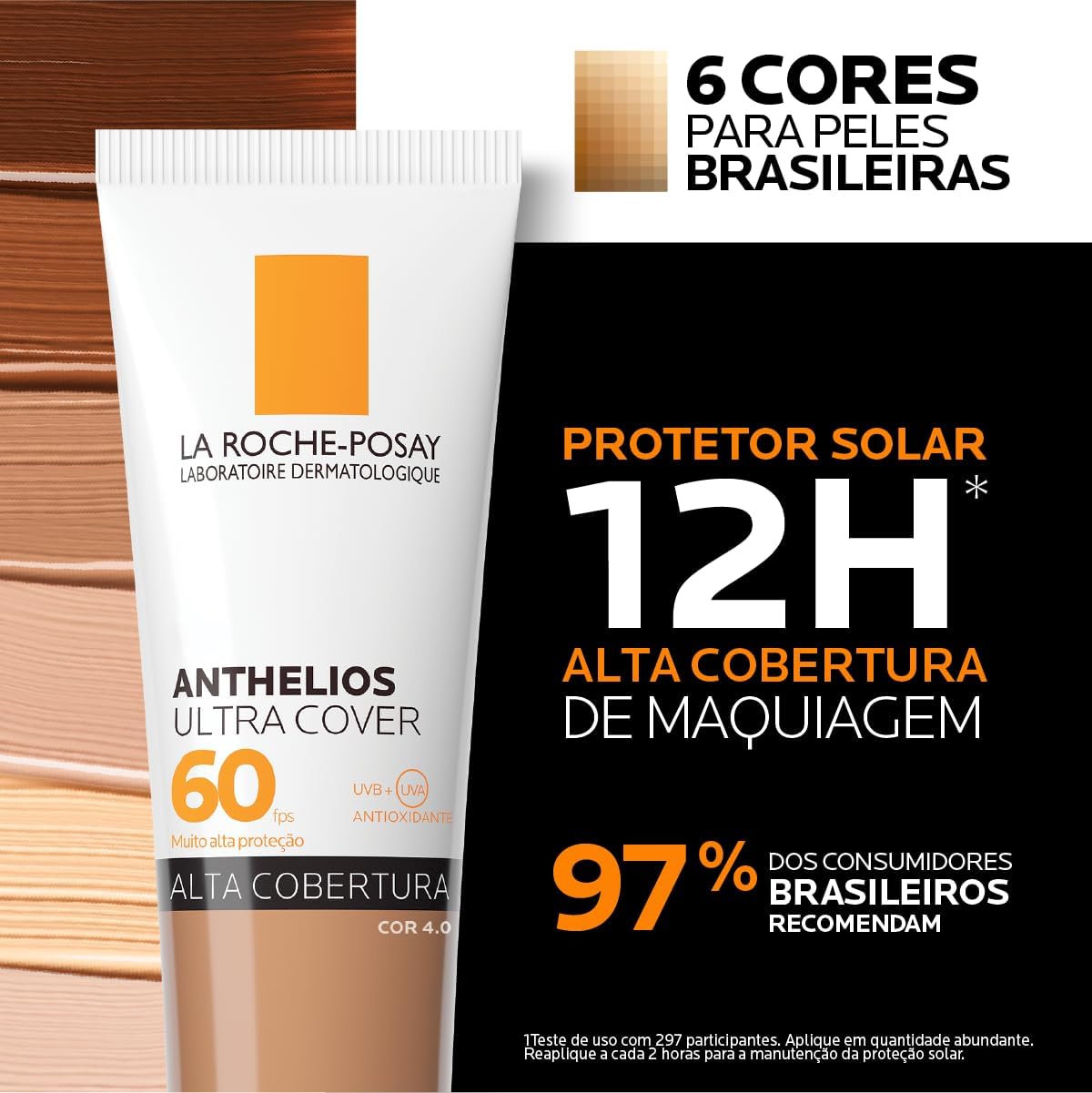 La Roche-Posay, Ultra Cover, Protetor Solar com Cor, FPS60, 30g - Image 49