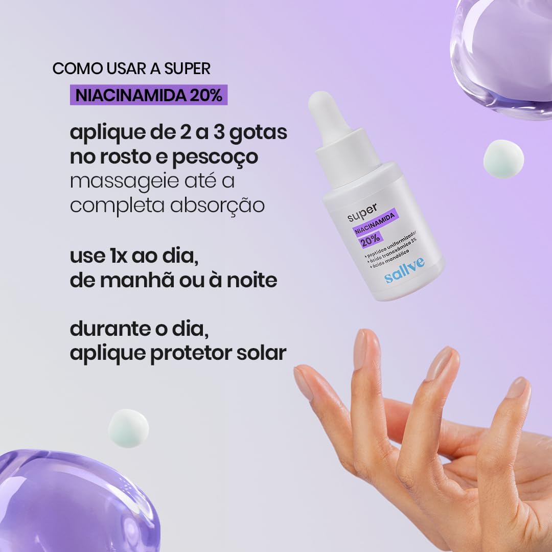 Sallve Super Niacinamida 20% 30ml - Image 6