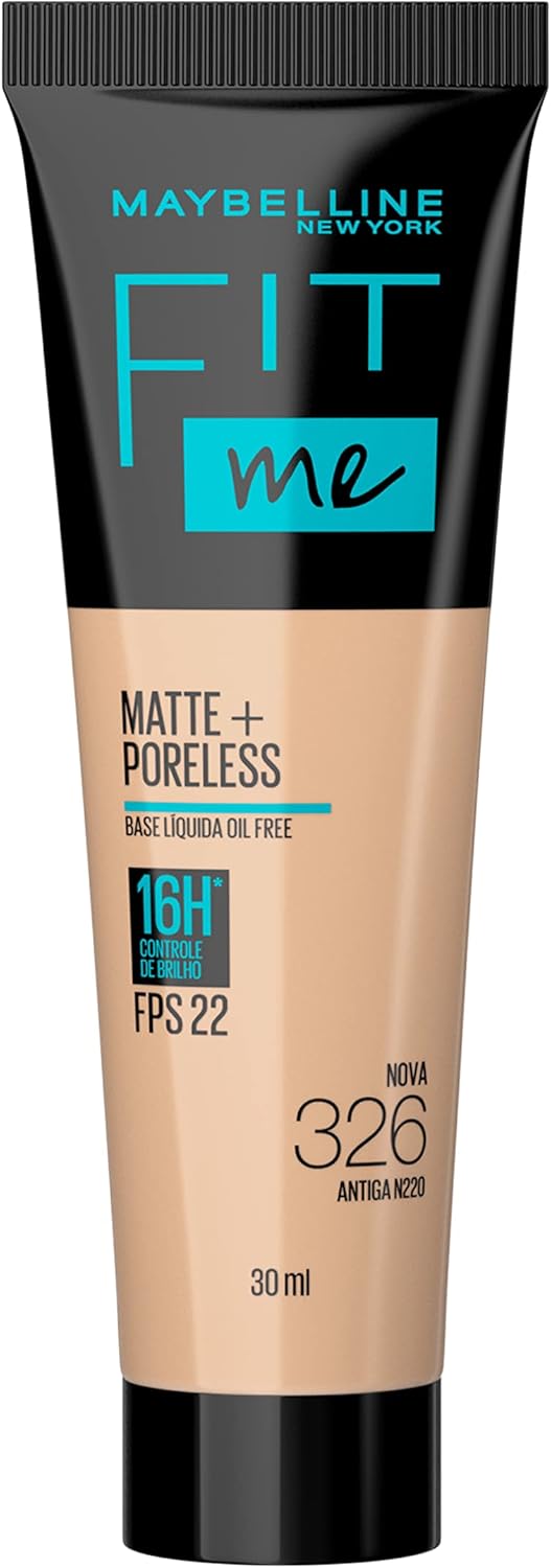 Base Líquida Maybelline NY Fit Me Matte FPS 22, 30ml - Image 12