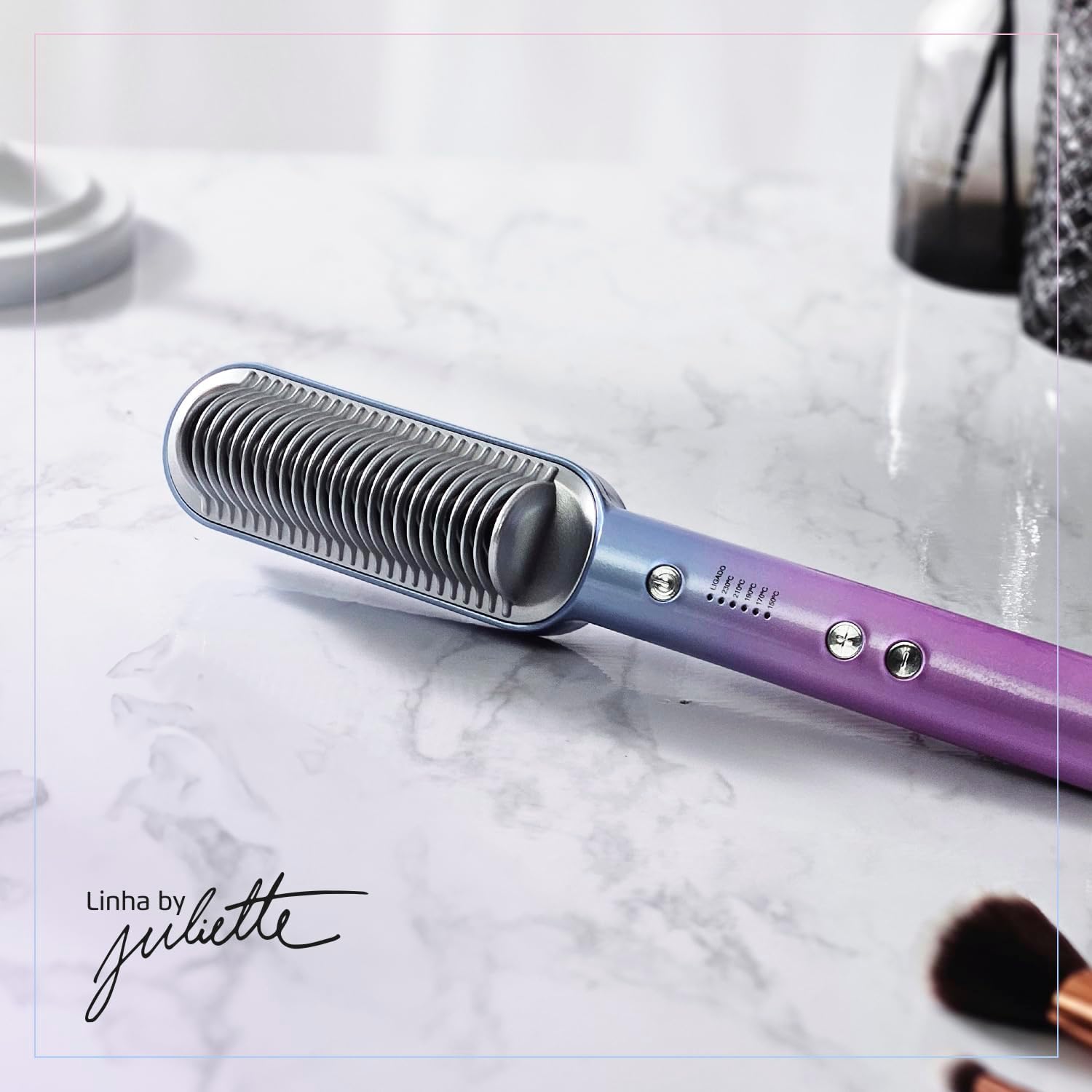 Escova Alisadora By Juliette, Mondial, Azul/Rosa, 36W, Bivolt - EA-JU-03 - Image 10