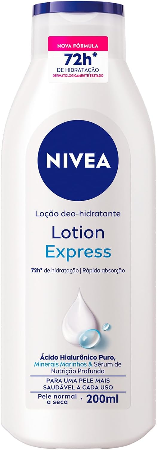 NIVEA Loção Hidratante Corporal Lotion Express 200ml