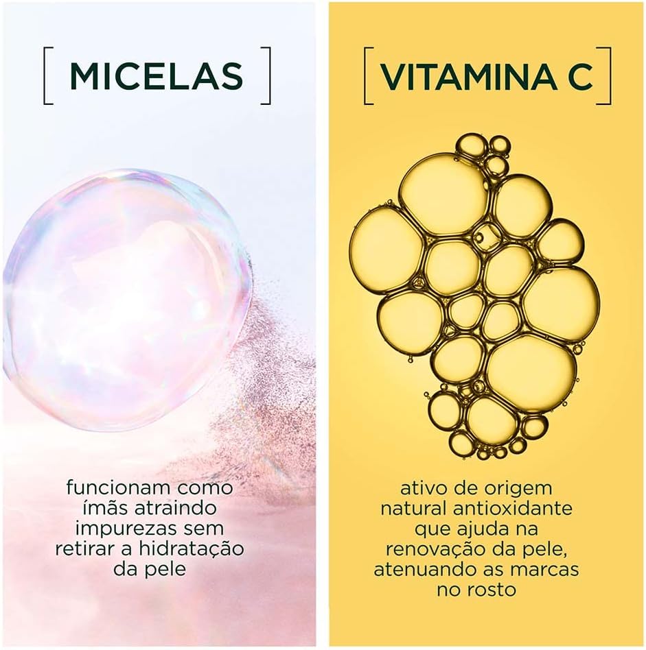 Garnier SkinActive, Água Micelar Antioleosidade com Vitamina C, 400ml - Image 4