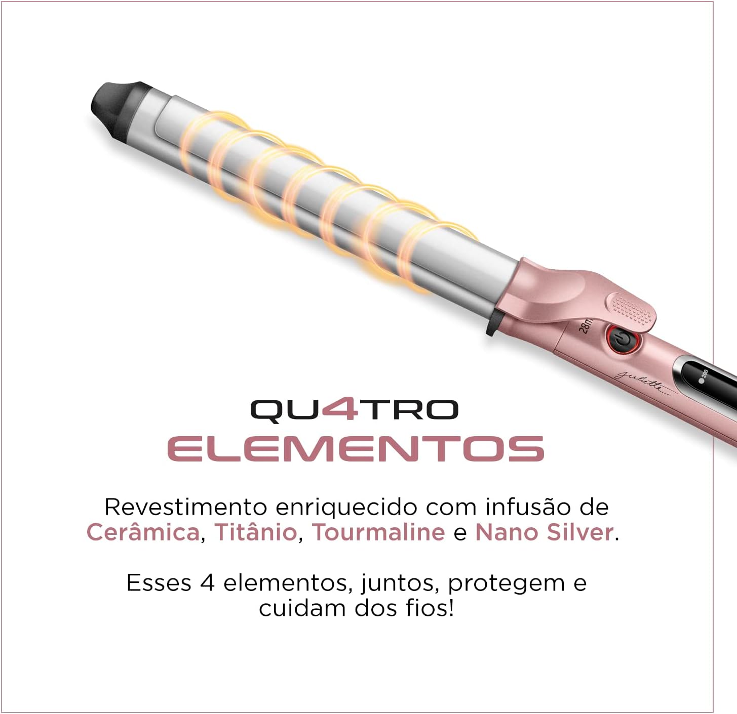 Escova Modeladora, Mondial, Golden Rose, 70W, Bivolt - MC-JU-01 - Image 5