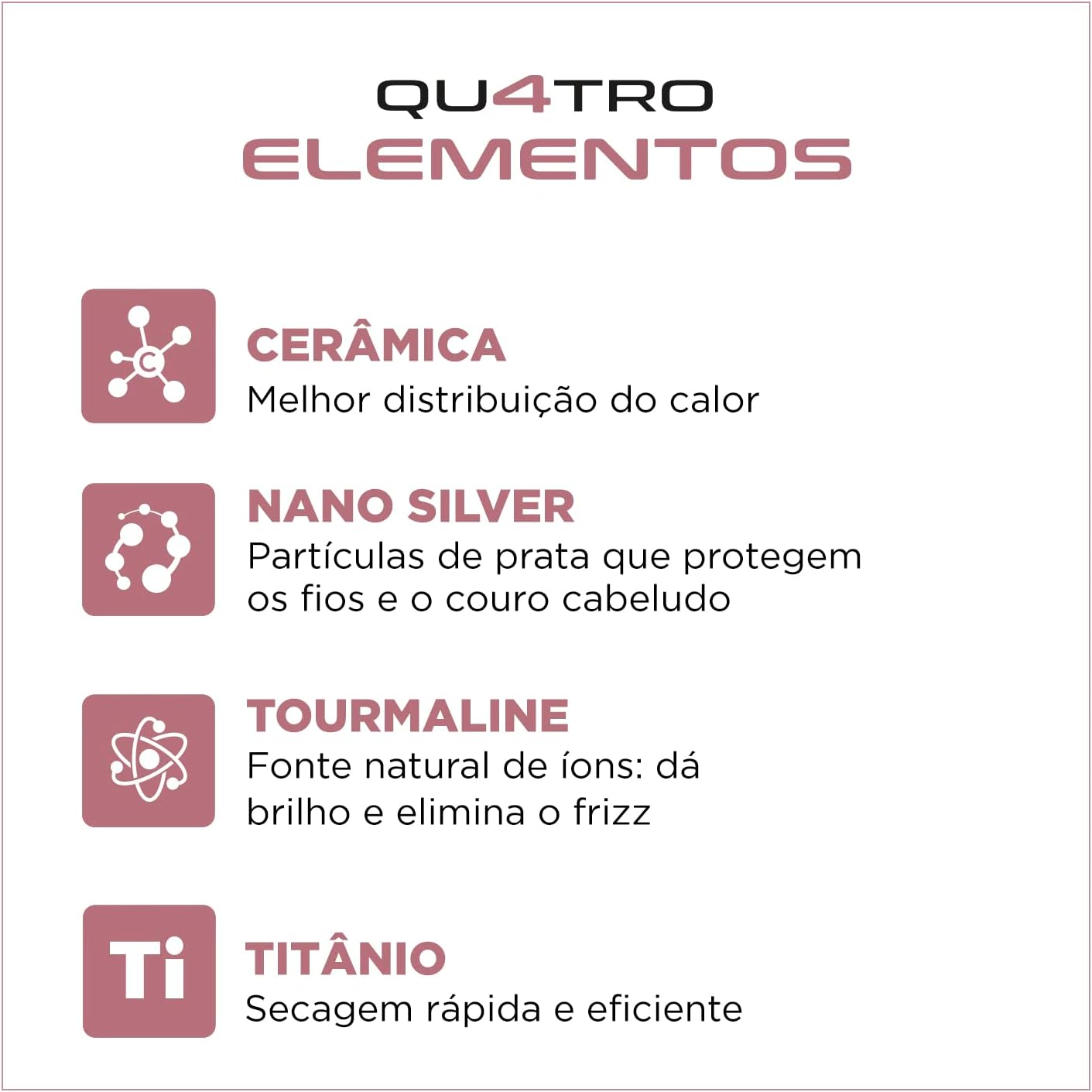 MONDIAL Escova Secadora Mondial Golden Rose 1200W Bivolt - Es-Ju-01 - Image 5