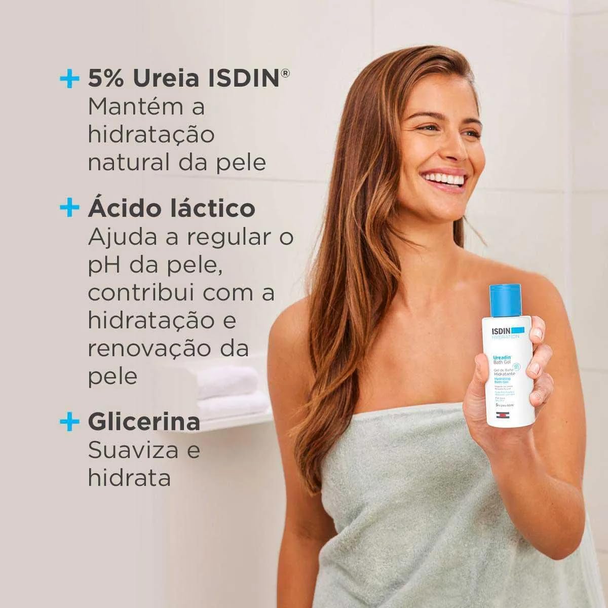 Kit Loção Hidratante Corporal Isdin Ureadin 10% Ureia 400ml - Image 7