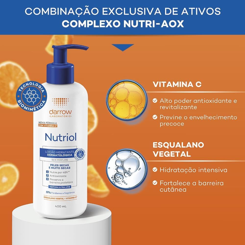 Darrow Nutriol Hidratante Sem Perfume 200Ml Nova Fórmula - Image 5