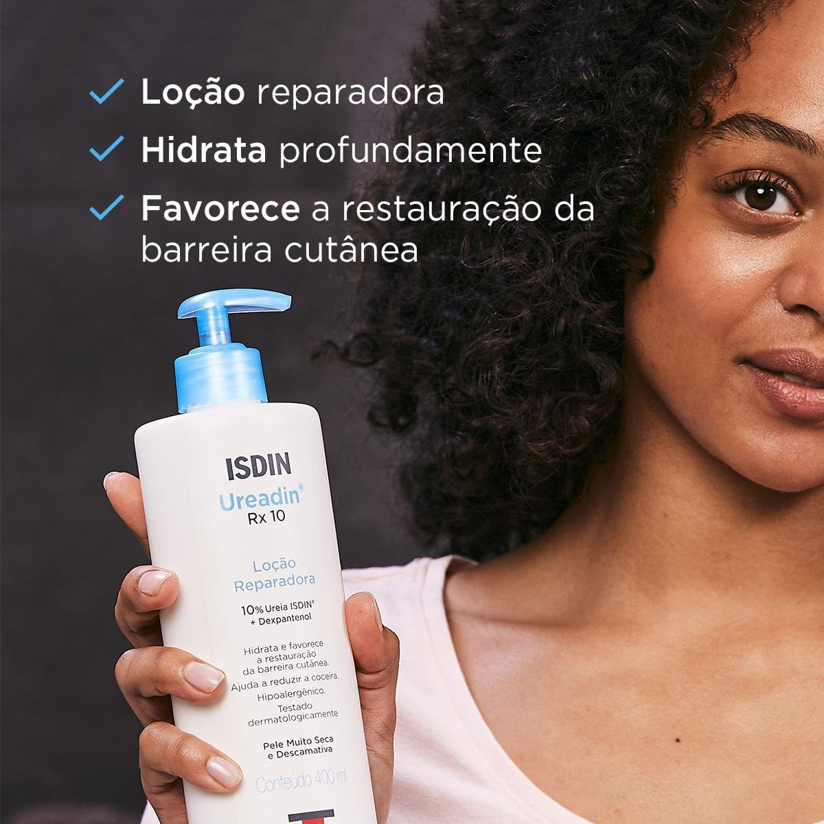 ISDIN Loção Hidratante Corporal para Pele Muito Seca Ureadin Rx10-400ml - Image 2