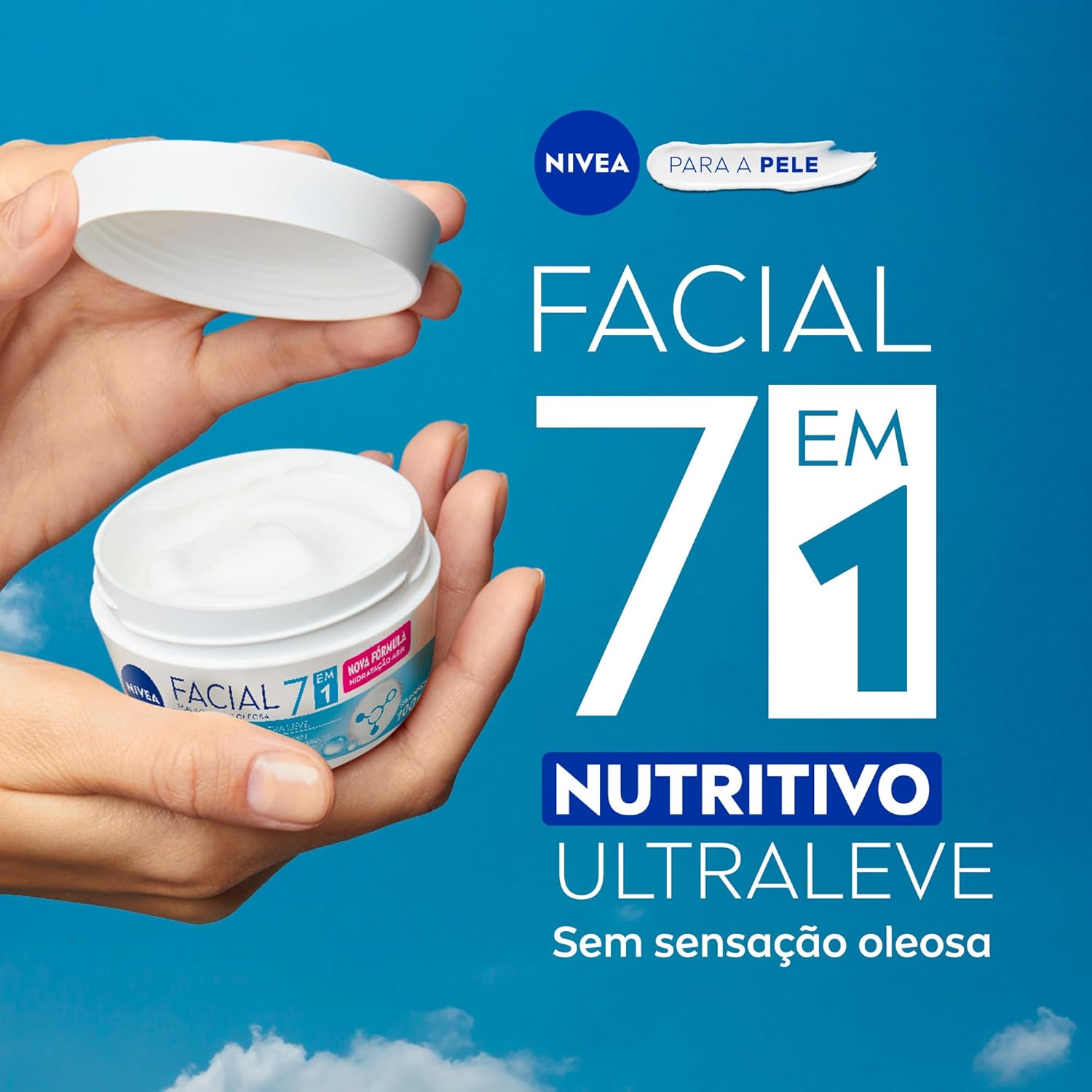 NIVEA Creme Facial Nutritivo 100g - Image 2