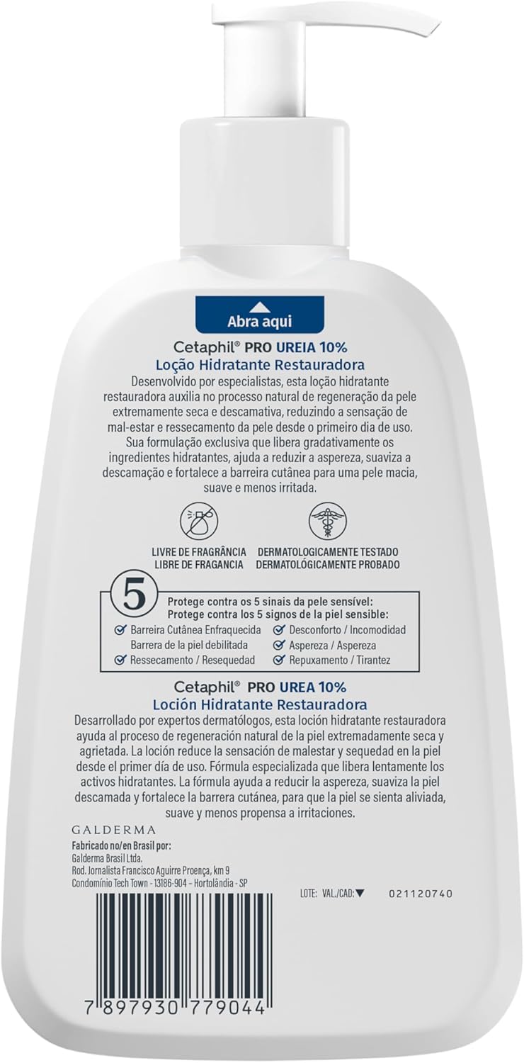 Cetaphil Pro Ureia Loçao Hidratante 10% 236ml - Image 3