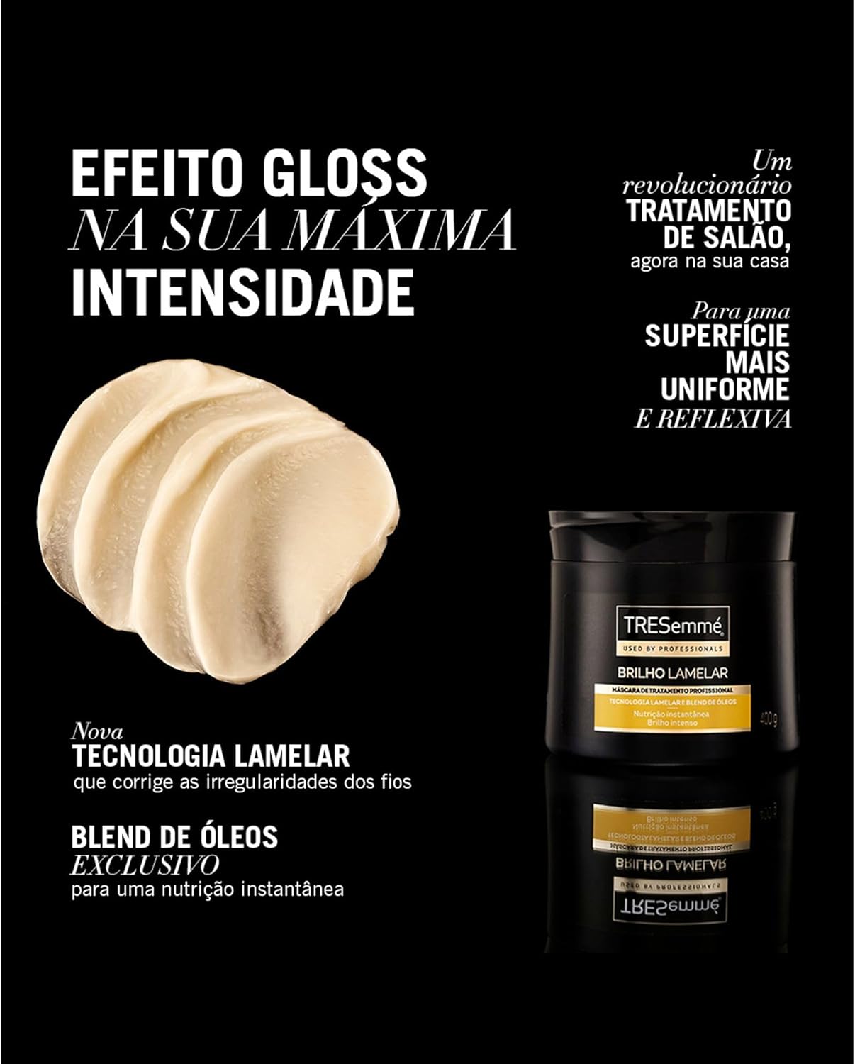 TRESemmé Brilho Lamelar Máscara de Tratamento 400 G - Image 4