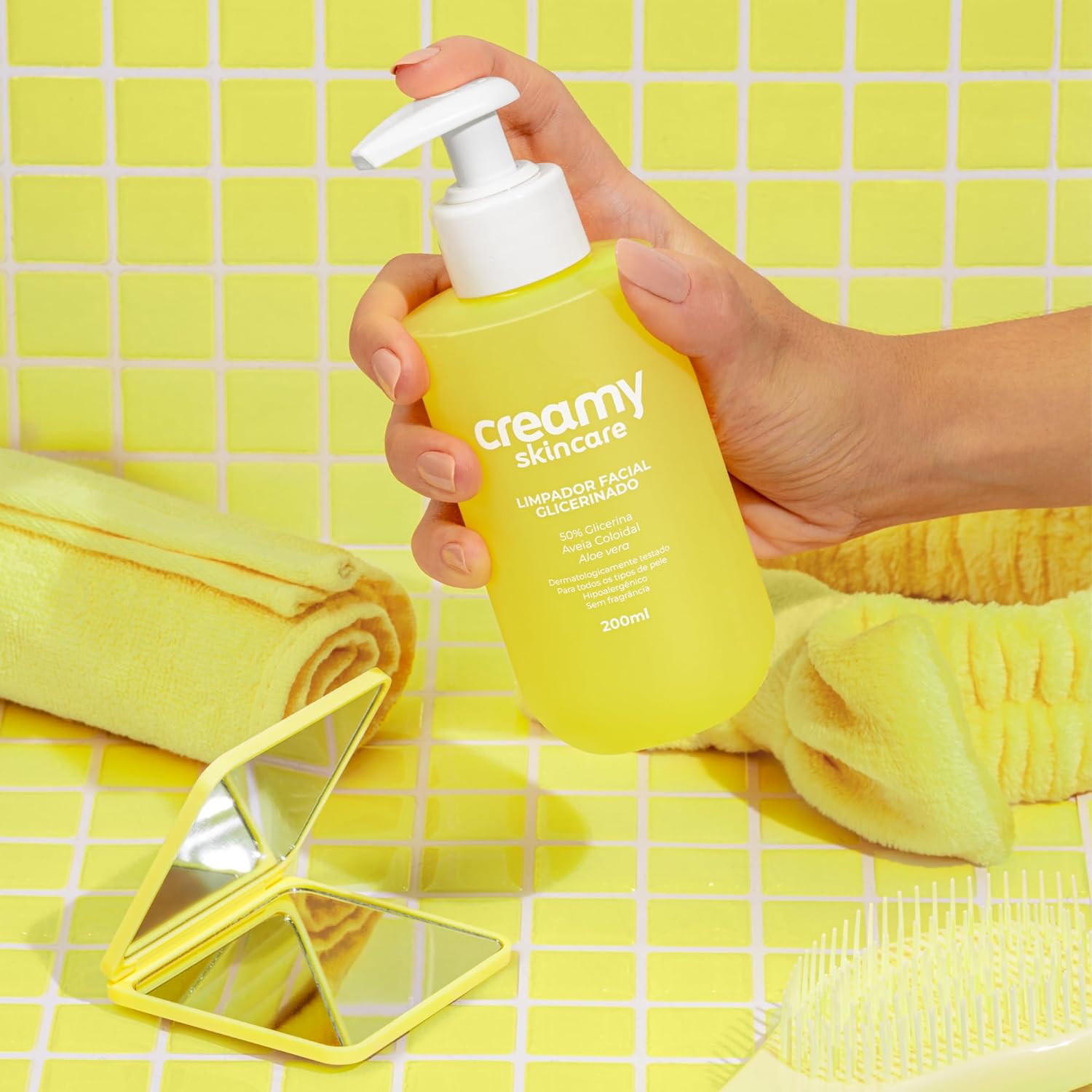 Creamy Skincare Limpador Facial Glicerinado 200ml - Image 3