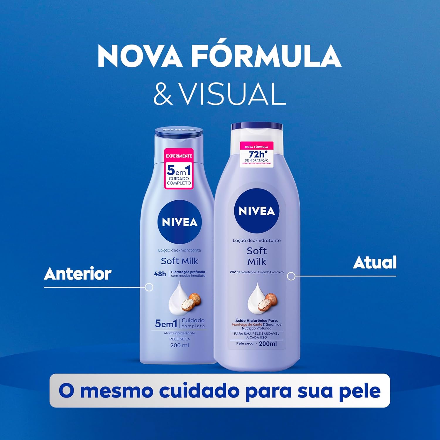 NIVEA Hidratante Desodorante Soft Milk 200ml - Image 15