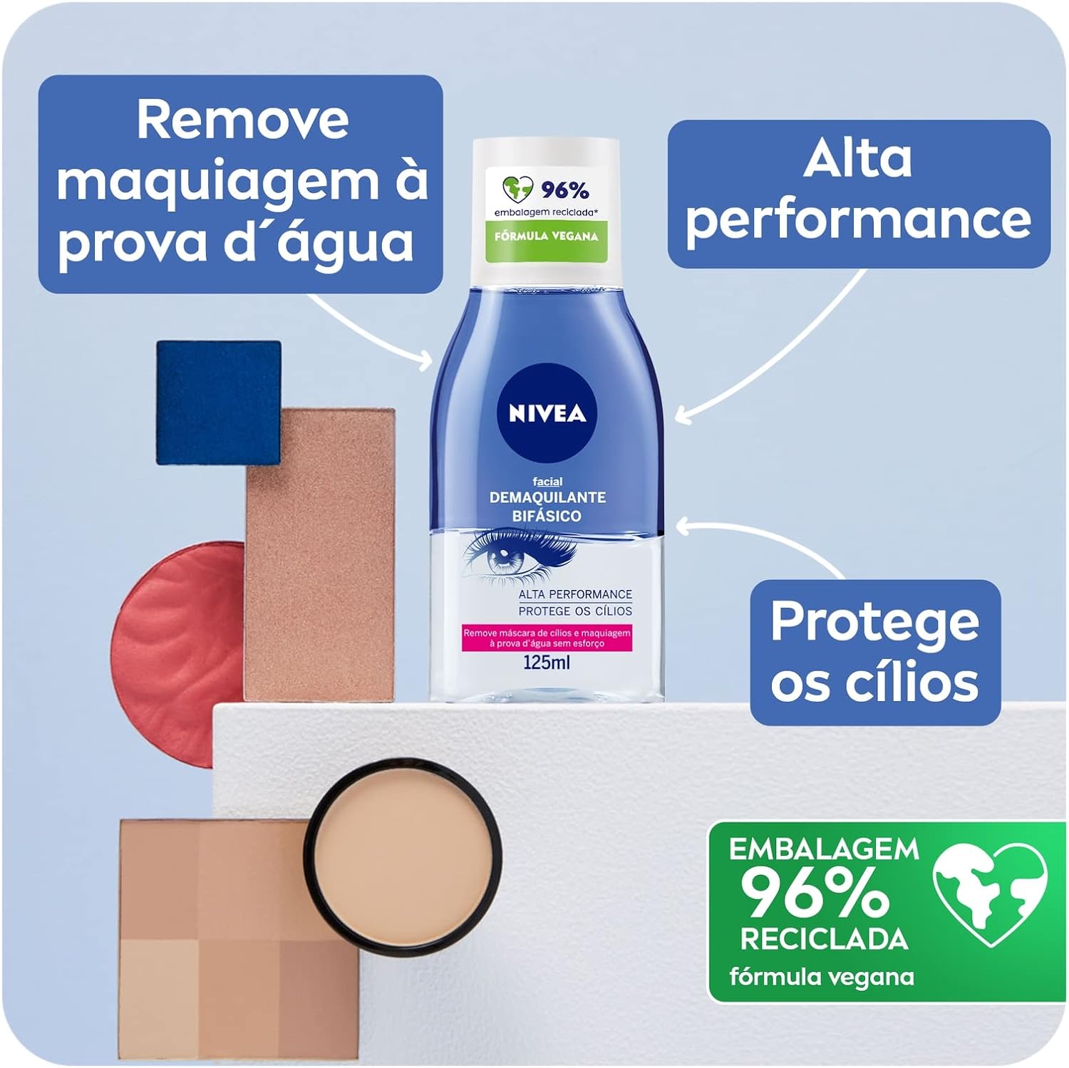 NIVEA Demaquilante Facial Bifásico 125ml - Image 3