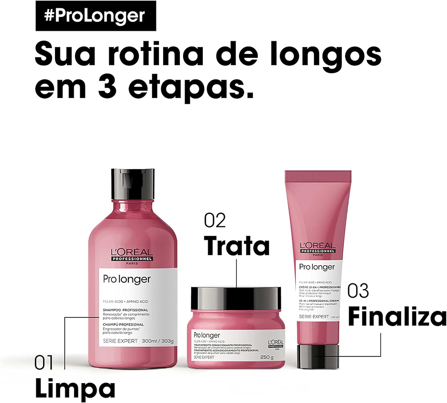 L'Oréal Professionnel Pro Longer, Máscara de Tratamento Capilar, 250g - Image 5
