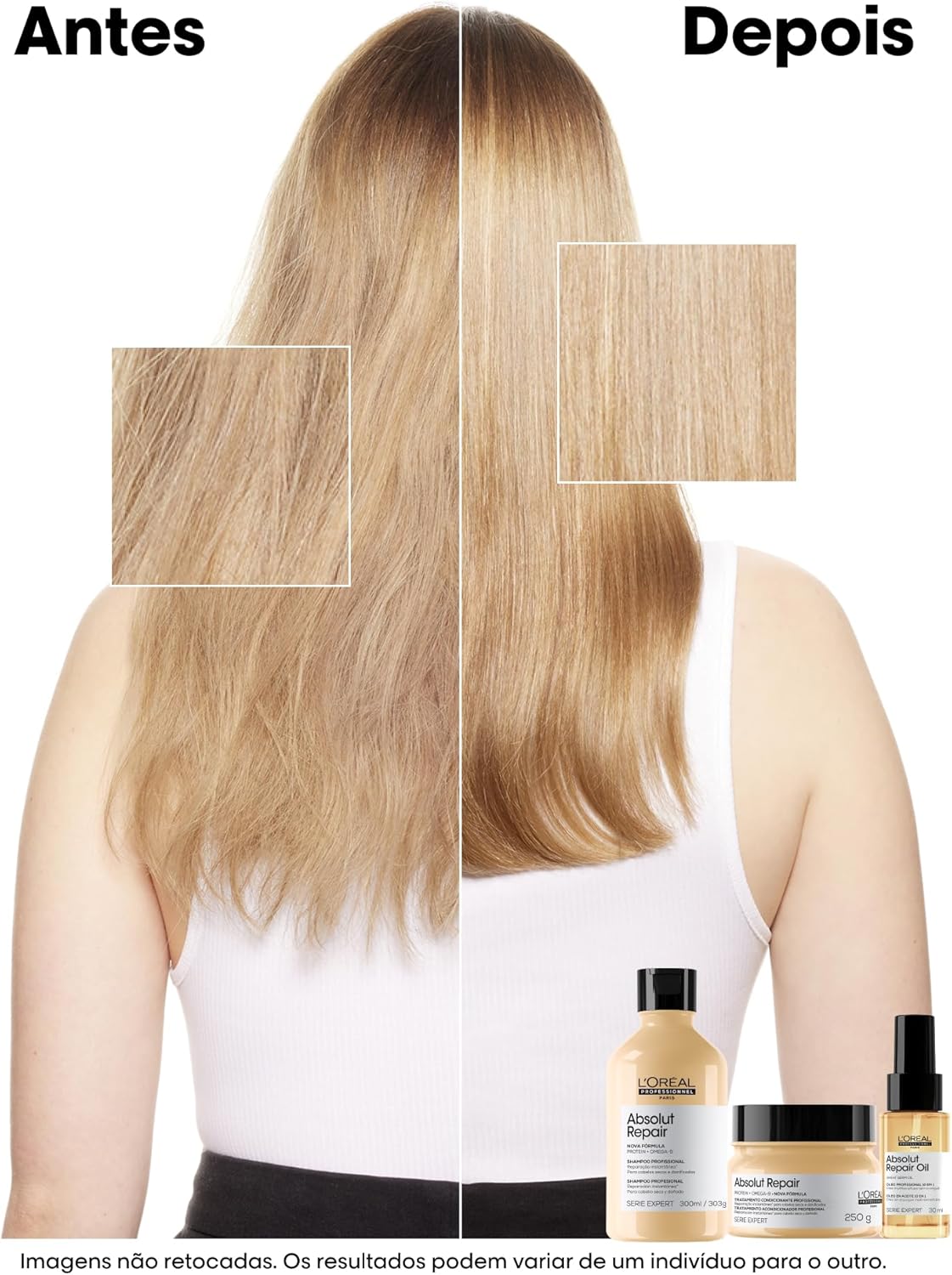 L'Oréal Professionnel Óleo 10 em 1 Absolut Repair | Multi-benefícios para cabelos secos e danificados - Image 10