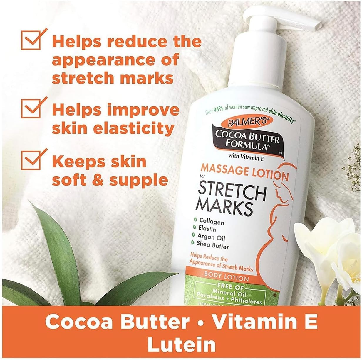 Palmer's Palmers Cocoa Butter Formula Loção De Massagem Para Estrias 250Ml - Image 4