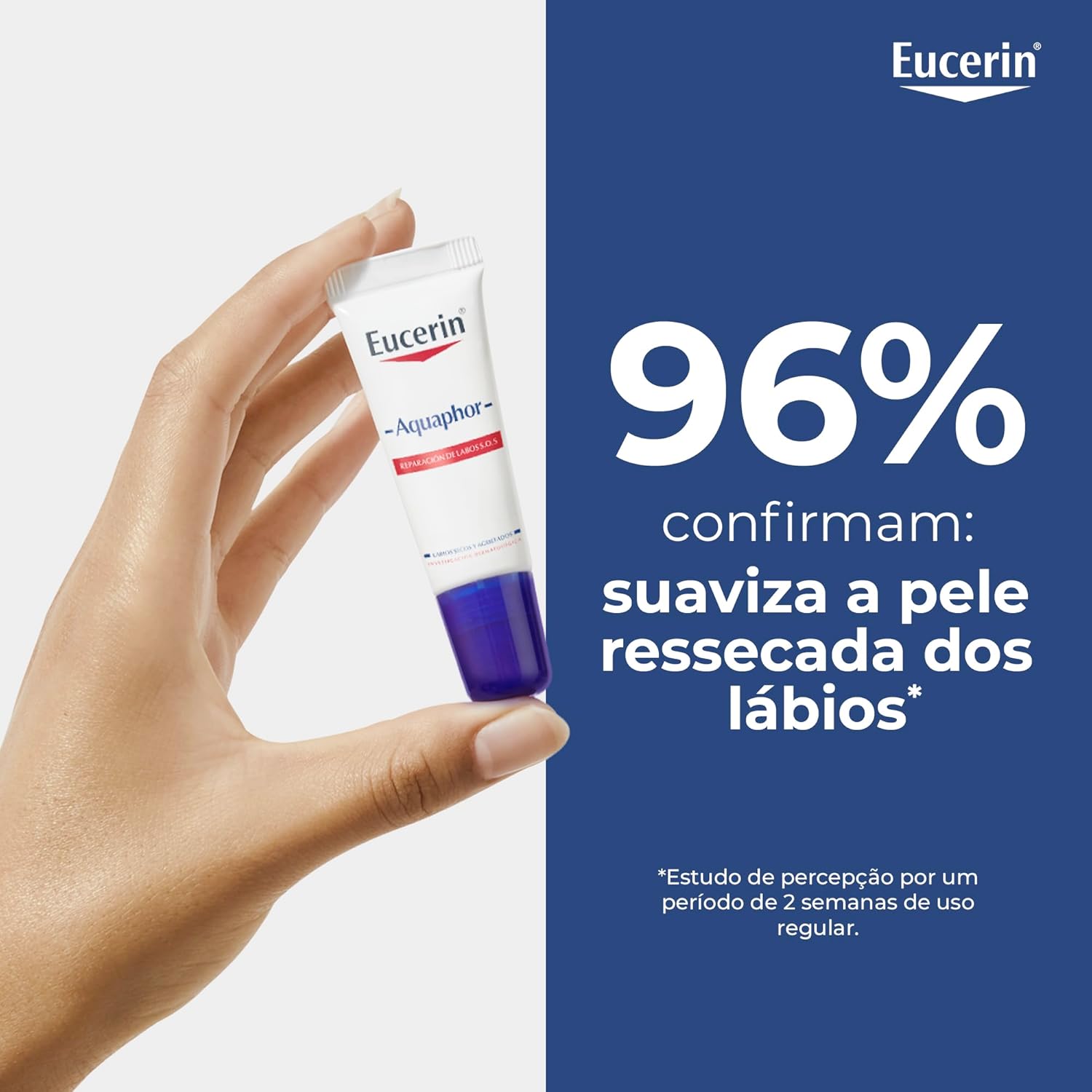 EUCERIN Aquaphor Reparador Labial 10ml - Repara e protege os lábios ressecados - Image 7