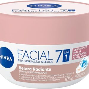 NIVEA Hidratante Facial Beleza Radiante 7 em 1 100g