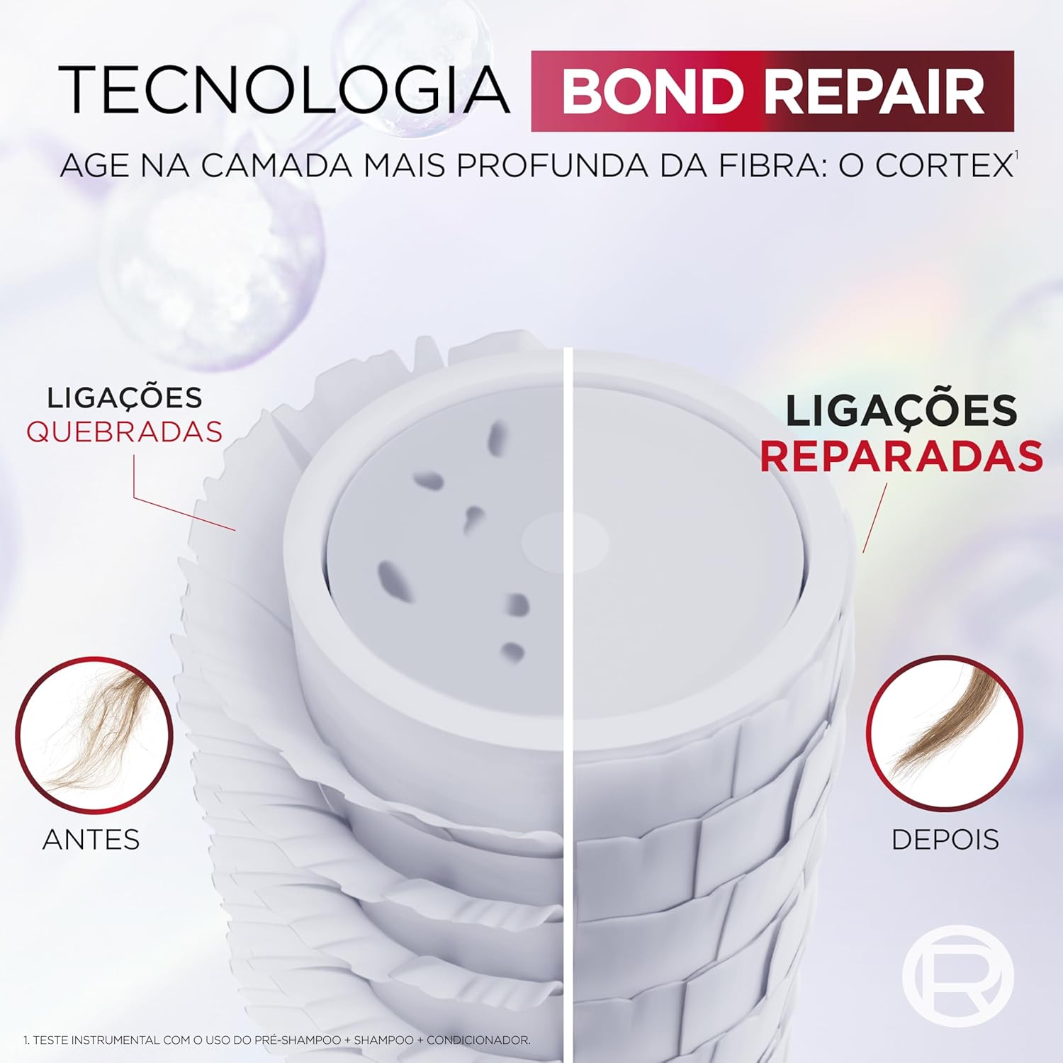 L'Oréal Paris Elseve Bond Repair Máscara de Tratamento Intensivo, 200g - Image 5