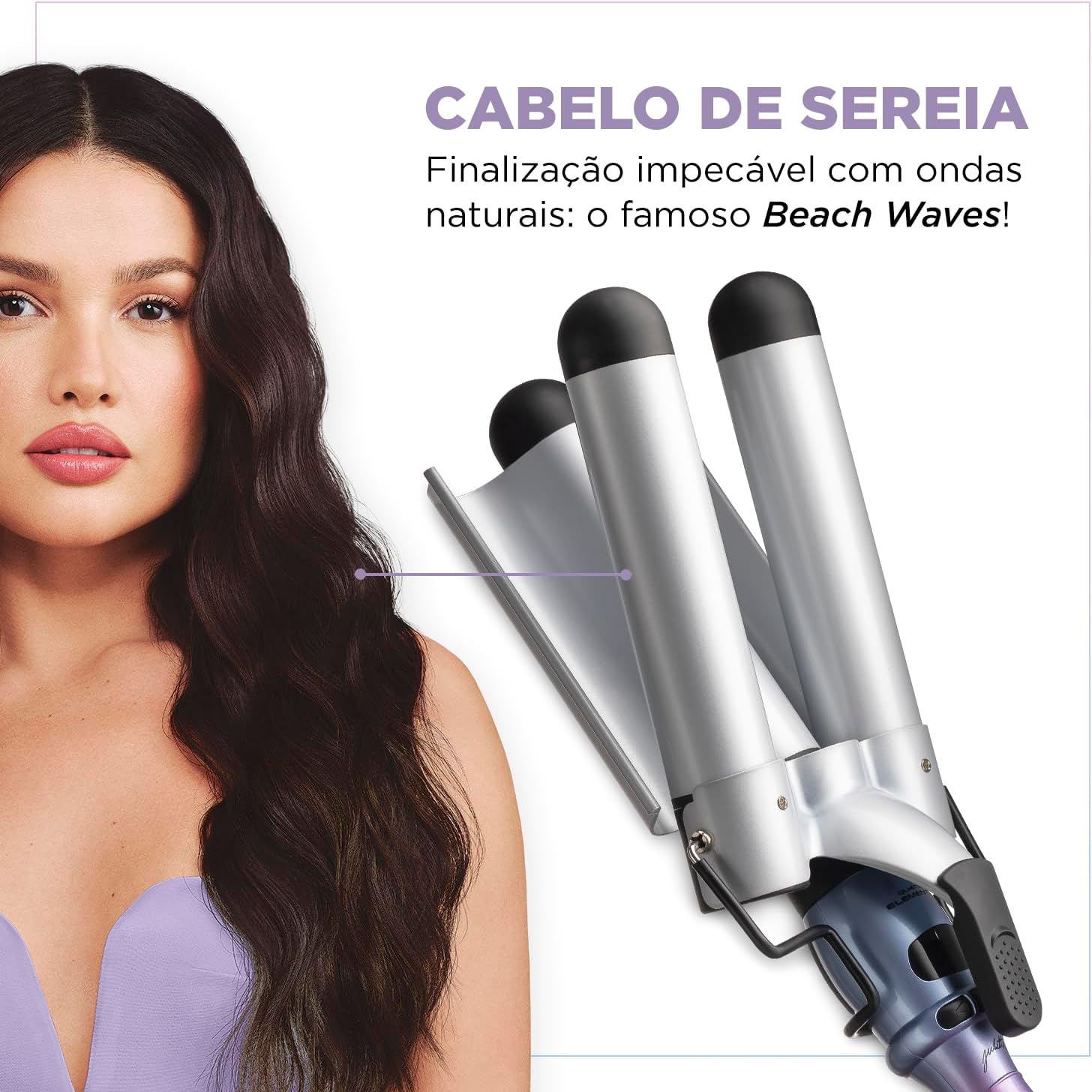 Modelador de Cachos Triondas By Juliette, Mondial, Azul/Rosa, 180W, Bivolt - MCT-JU-03 - Image 6