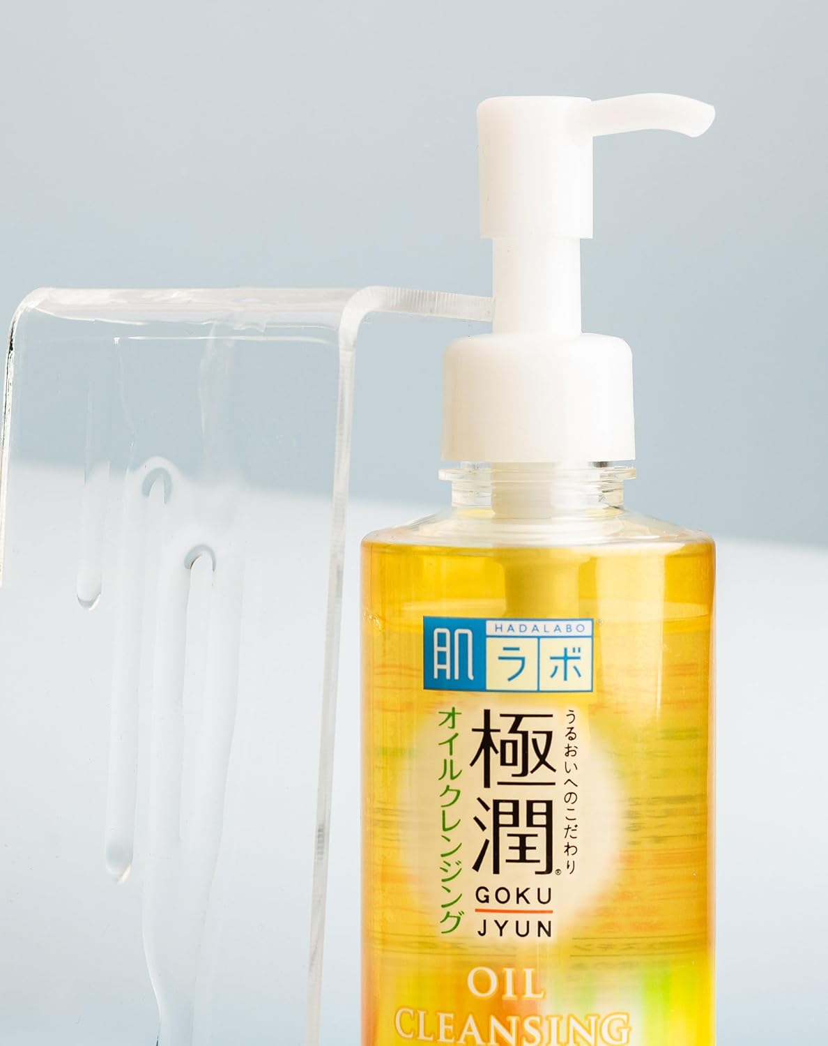 Gokujyun Oil Cleasing - Óleo Removedor de Maquiagem com Ácido Hialurônico 200ml, Hada Labo - Image 2