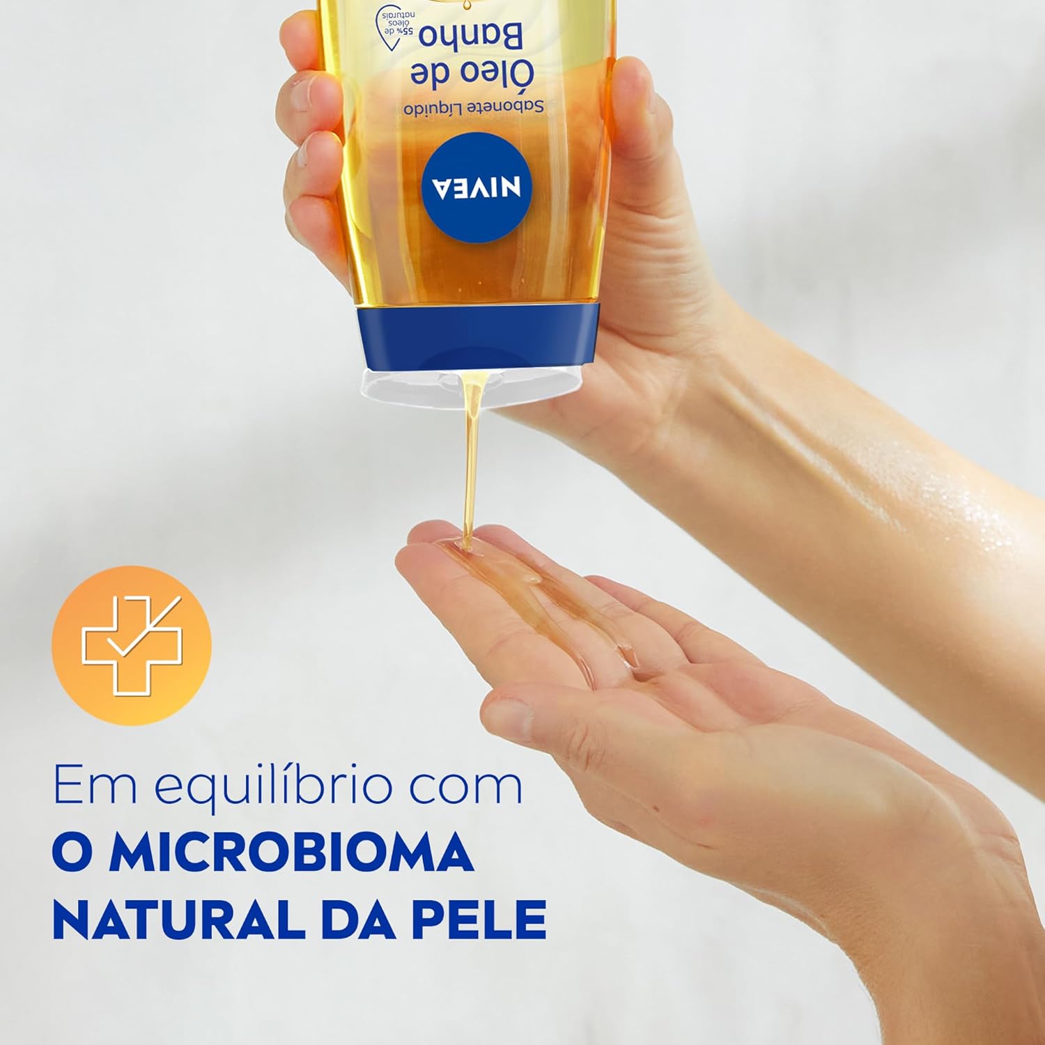 NIVEA Sabonete Líquido Óleo de Banho 200ml - Image 4