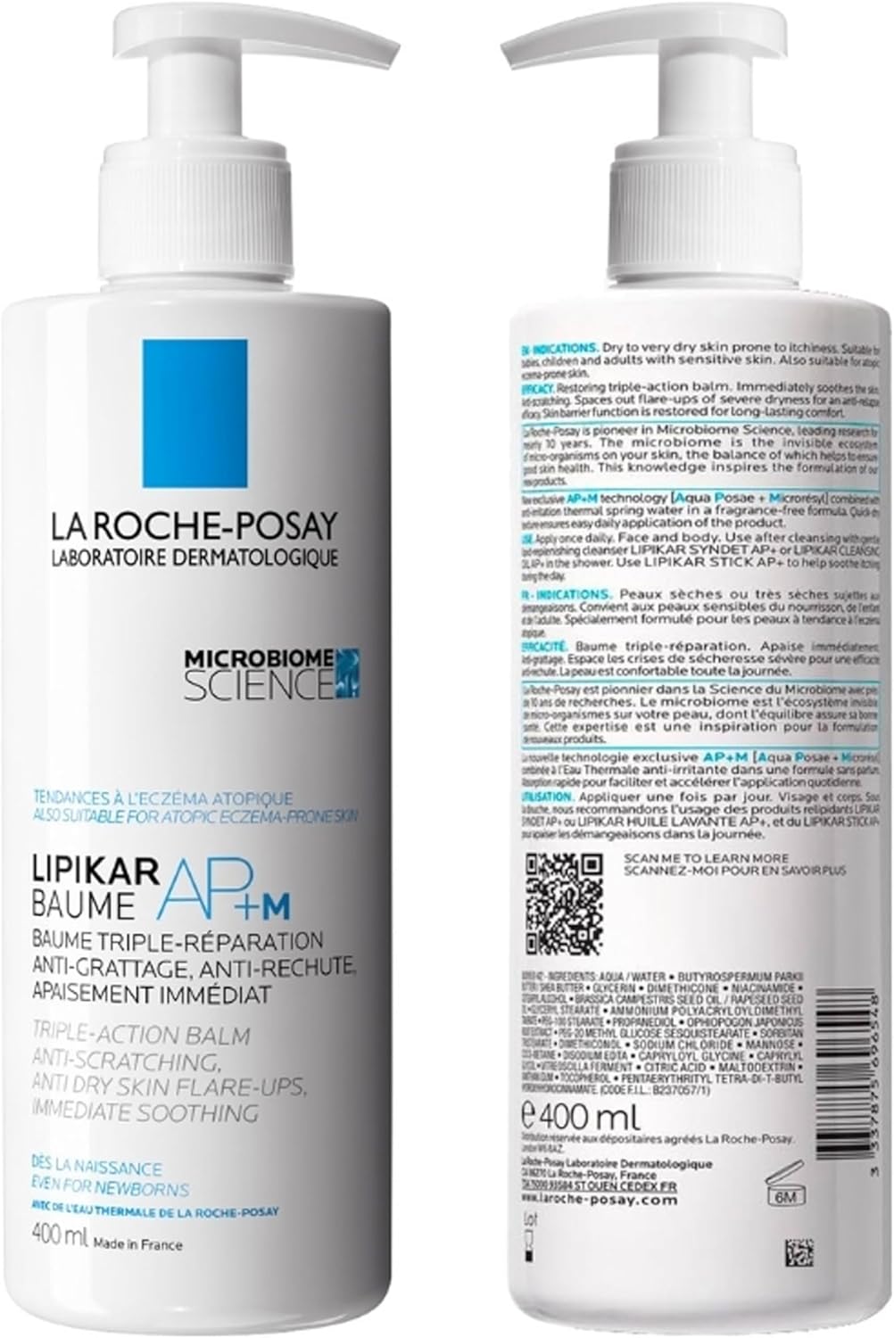 La Roche-Posay Lipikar Baume AP + M - Hidratante Corporal 400ml - Image 13