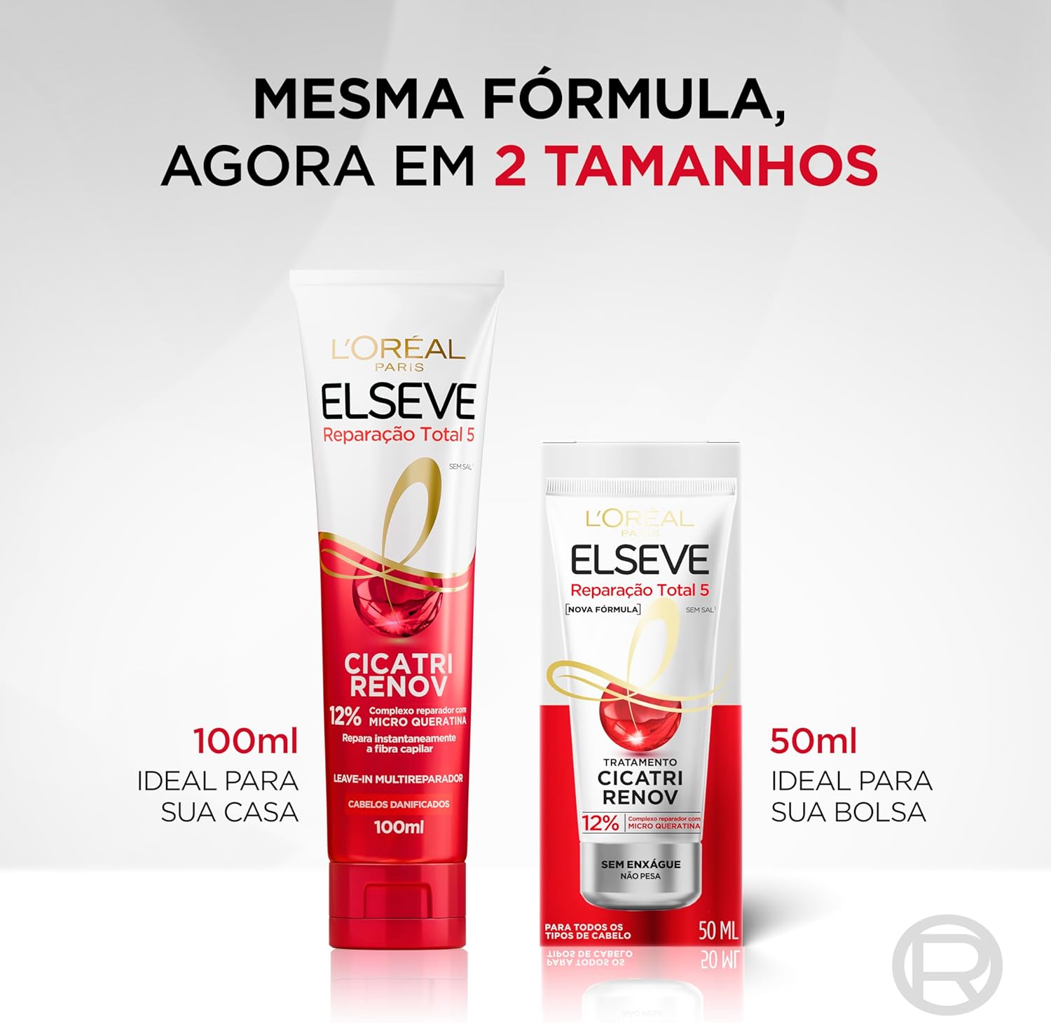 Leave-In L'Oréal Paris Elseve Reparação Total 5 Cicatri Renov,100ml - Image 8